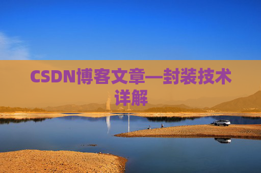 CSDN博客文章—封装技术详解